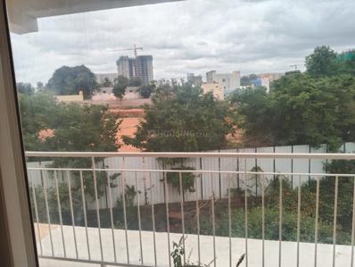 Balcony Image of 1432 Sq.ft 3 BHK Apartment / Flat for rent in Casagrand Lorenza, Kogilu Bengaluru for Rs. 46000