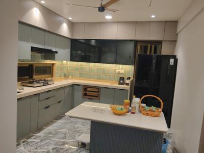 Kitchen Image of 1280 Sq.ft 2 BHK Builder Floor for rent in Padole Nagar Nagpur for Rs. 35000