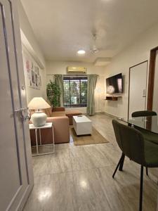Hall Image of 600 Sq.ft 1 BHK Apartment / Flat for rent in Bandra West Mumbai for Rs. 110000