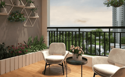 Image of 568 Sq.ft 1 BHK Apartment / Flat for sale in Puraniks Mirai Life, Kasarvadavali, Thane for Rs. 4899999