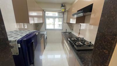 Kitchen Image of 520 Sq.ft 1 BHK Apartment / Flat for sale in Veena Senterio, Chembur Mumbai for Rs. 12500000