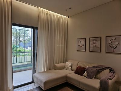Living Room Image of 1105 Sq.ft 2 BHK Apartment / Flat for sale in Nivasa Enchante Phase III, Lohegaon Pune for Rs. 7687596