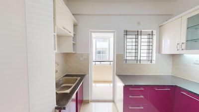 Kitchen Image of 1490 Sq.ft 2 BHK Apartment / Flat for sale in Krupa Hanging Gardens, Begur Bengaluru for Rs. 12400000