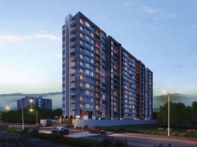 Image of 1490 Sq.ft 3 BHK Apartment / Flat for sale in Parshwa Greens, Moshi, Pune for Rs. 6800000