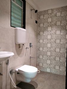 Common Bathroom Image of 705 Sq.ft 1 BHK Apartment / Flat for sale in Saubhagyam Phase II, Panvel Navi Mumbai for Rs. 4000000