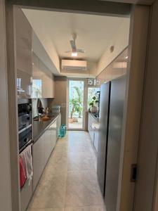Kitchen Image of 1752 Sq.ft 2 BHK Apartment / Flat for rent in DLF One Midtown, Karampura New Delhi for Rs. 74000