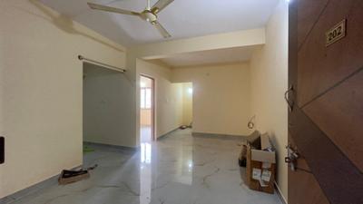 Living Room Image of 650 Sq.ft 1 BHK Apartment / Flat for rent in Whitefield Bengaluru for Rs. 21000