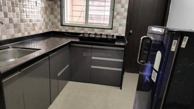 Kitchen Image of 650 Sq.ft 1 BHK Apartment / Flat for rent in Unnati Gagan Cefiro, Undri Pune for Rs. 17500