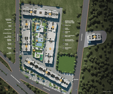 Image of 994 Sq.ft 2 BHK Apartment / Flat for sale in K Town, Kiwale, Pune for Rs. 5000000