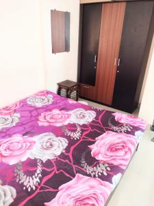 Bedroom Image of 680 Sq.ft 1 BHK Apartment / Flat for rent in Sunrise Glory, Shilphata Thane for Rs. 25000