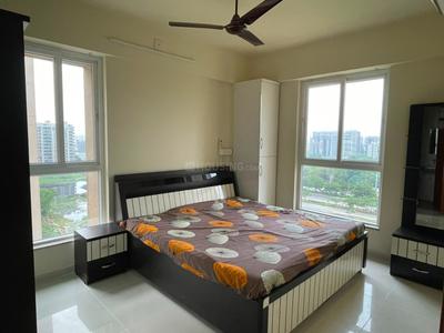 Bedroom Image of 1400 Sq.ft 2 BHK Apartment / Flat for rent in Pacifica Reflections, Vaishno Devi Circle Ahmedabad for Rs. 38000