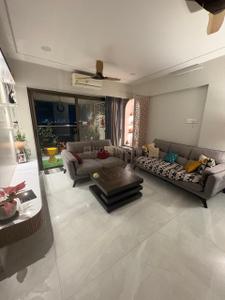 Hall Image of 1550 Sq.ft 3 BHK Apartment / Flat for rent in Oxy Beaumonde, Viman Nagar Pune for Rs. 72000