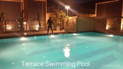 Swimming Pool Image of 443 Sq.ft 1 BHK Apartment / Flat for rent in Address 51, Bandra East Mumbai for Rs. 75000