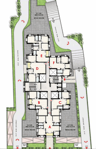 Image of 1146 Sq.ft 2 BHK Apartment / Flat for sale in Ground Town Square, Cantonment, Kolkata for Rs. 6700000