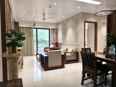 Living Room Image of 1328 Sq.ft 3 BHK Apartment / Flat for sale in Shapoorji Pallonji Vanaha, Bavdhan Pune for Rs. 13500000