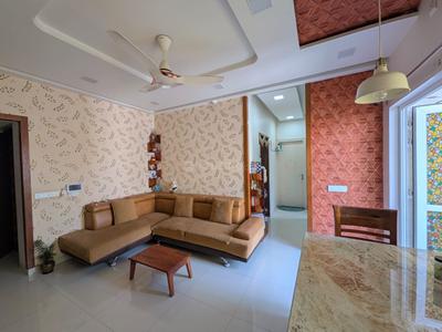 Hall Image of 650 Sq.ft 1 BHK Apartment / Flat for rent in Godrej Infinity, Mundhwa Pune for Rs. 33000