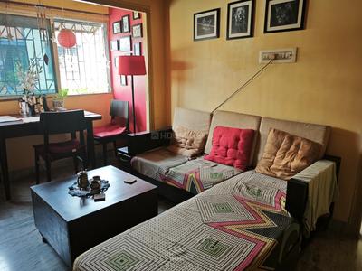 Living Room Image of 850 Sq.ft 2 BHK Apartment / Flat for rent in Naktala Kolkata for Rs. 12500