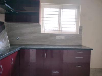 Kitchen Image of 450 Sq.ft 1 BHK Builder Floor for rent in Chansandra Bengaluru for Rs. 19000