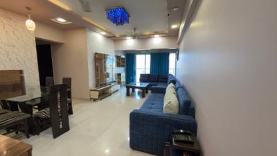 Living Room Image of 1000 Sq.ft 2 BHK Apartment / Flat for rent in Hiranandani Estate Thane for Rs. 40000