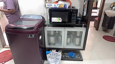 Kitchen Image of 1270 Sq.ft 2 BHK Apartment / Flat for rent in JT JT Stuti Highland, Mughal Sarai Surat for Rs. 25000
