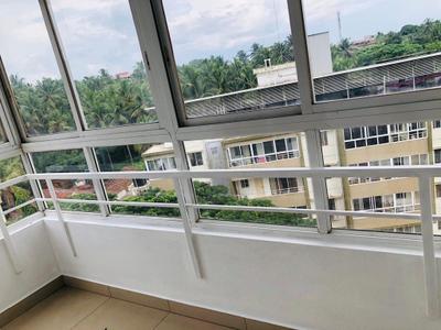 Balcony Image of 1495 Sq.ft 3 BHK Apartment / Flat for sale in Kulashekara Mangalore for Rs. 7500000