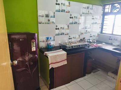 Kitchen Image of 1150 Sq.ft 3 BHK Apartment / Flat for rent in Diamond City West, Sarsuna Kolkata for Rs. 30000
