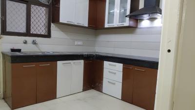 Kitchen Image of 1550 Sq.ft 3 BHK Apartment / Flat for rent in Sushant Golf City Lucknow for Rs. 20000