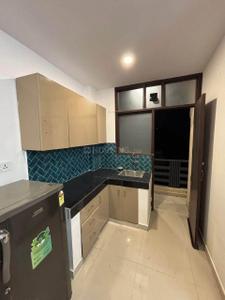 Kitchen Image of 500 Sq.ft 1 BHK Builder Floor for rent in Saket New Delhi for Rs. 22100