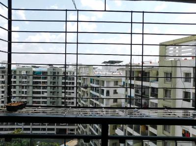 Balcony Image of 950 Sq.ft 2 BHK Apartment / Flat for rent in Mantra Moments, Moshi Pune for Rs. 18000