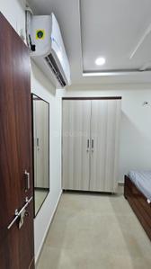 Bedroom Image of 700 Sq.ft 1 BHK Apartment / Flat for rent in Madhapur Hyderabad for Rs. 33000