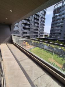 Balcony Image of 4550 Sq.ft 4 BHK Apartment / Flat for sale in Sky Seven The Emperor, Bhayli Vadodara for Rs. 16100000
