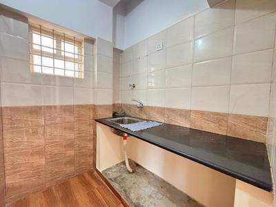 Kitchen Image of 350 Sq.ft 1 BHK Builder Floor for rent in New Tippasandra Bengaluru for Rs. 15000