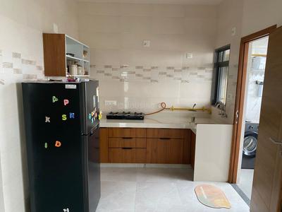 Kitchen Image of 1710 Sq.ft 3 BHK Apartment / Flat for sale in Raj Hir Asha Sky, Sola Ahmedabad for Rs. 12500000