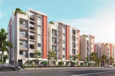 Image of 1237 Sq.ft 3 BHK Apartment / Flat for sale in Kattupakkam, Chennai for Rs. 9500000