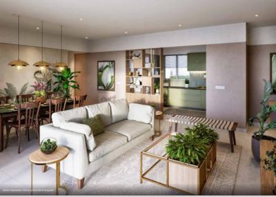 Hall Image of 1092 Sq.ft 2 BHK Apartment / Flat for sale in Godrej Ananda, Gummanahalli Bengaluru for Rs. 8800000