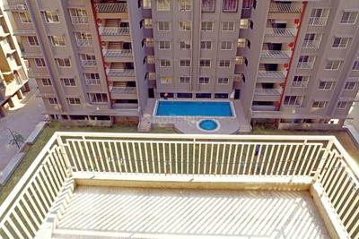 Balcony Image of 2000 Sq.ft 2 BHK Apartment / Flat for sale in Nandanvan Heights , Narolgam Ahmedabad for Rs. 3050000