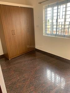 Bedroom Image of 600 Sq.ft 1 BHK Builder Floor for rent in Ejipura Bengaluru for Rs. 18000