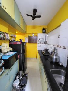 Kitchen Image of 475 Sq.ft 1 BHK Apartment / Flat for sale in Riddhi Siddhi Complex, Goregaon West Mumbai for Rs. 9000000