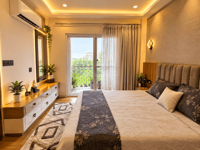 Image of 850 Sq.ft 1 BHK Builder Floor for rent in Omaxe Eternity, Sunrakh Bangar, Vrindavan for Rs. 35000