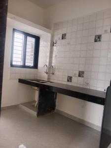 Kitchen Image of 600 Sq.ft 1 BHK Apartment / Flat for rent in Mahalunge Pune for Rs. 17000