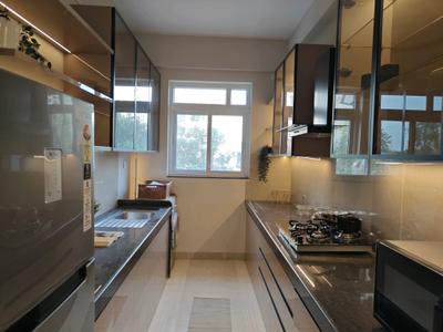 Kitchen Image of 1267 Sq.ft 3 BHK Apartment / Flat for sale in Purva Clermont, Chembur Mumbai for Rs. 45500000