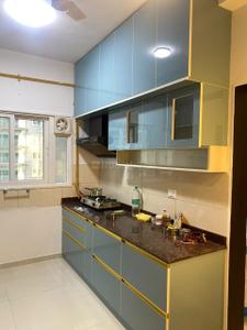 Kitchen Image of 1355 Sq.ft 2.5 BHK Apartment / Flat for rent in L And T Raintree Boulevard, Sahakara Nagar Bengaluru for Rs. 54500