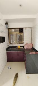 Kitchen Image of 542 Sq.ft 1 BHK Apartment / Flat for rent in Chandak Nischay, Dahisar East Mumbai for Rs. 32000