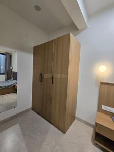 Bedroom Image of 550 Sq.ft 1 BHK Builder Floor for rent in Nipania Indore for Rs. 20000