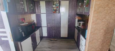 Kitchen Image of 1450 Sq.ft 3 BHK Apartment / Flat for sale in Benz Circle Vijayawada for Rs. 15000000