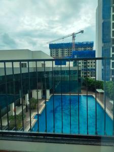 Balcony Image of 501 Sq.ft 1 BHK Apartment / Flat for rent in L And T Raintree Boulevard, Sahakara Nagar Bengaluru for Rs. 48000