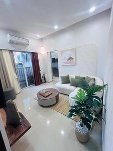Hall Image of 650 Sq.ft 1 BHK Apartment / Flat for sale in Puraniks Rumah Bali, Thane West Thane for Rs. 4999999
