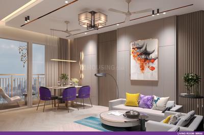 Bedroom Image of 780 Sq.ft 2 BHK Apartment / Flat for sale in Kasarvadavali Thane for Rs. 8200000