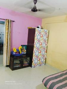 Bedroom Image of 450 Sq.ft 1 RK Independent House for rent in Moshi Pune for Rs. 7000