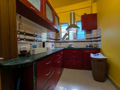 Kitchen Image of 550 Sq.ft 2 BHK Apartment / Flat for sale in Purba Barisha Kolkata for Rs. 2300000